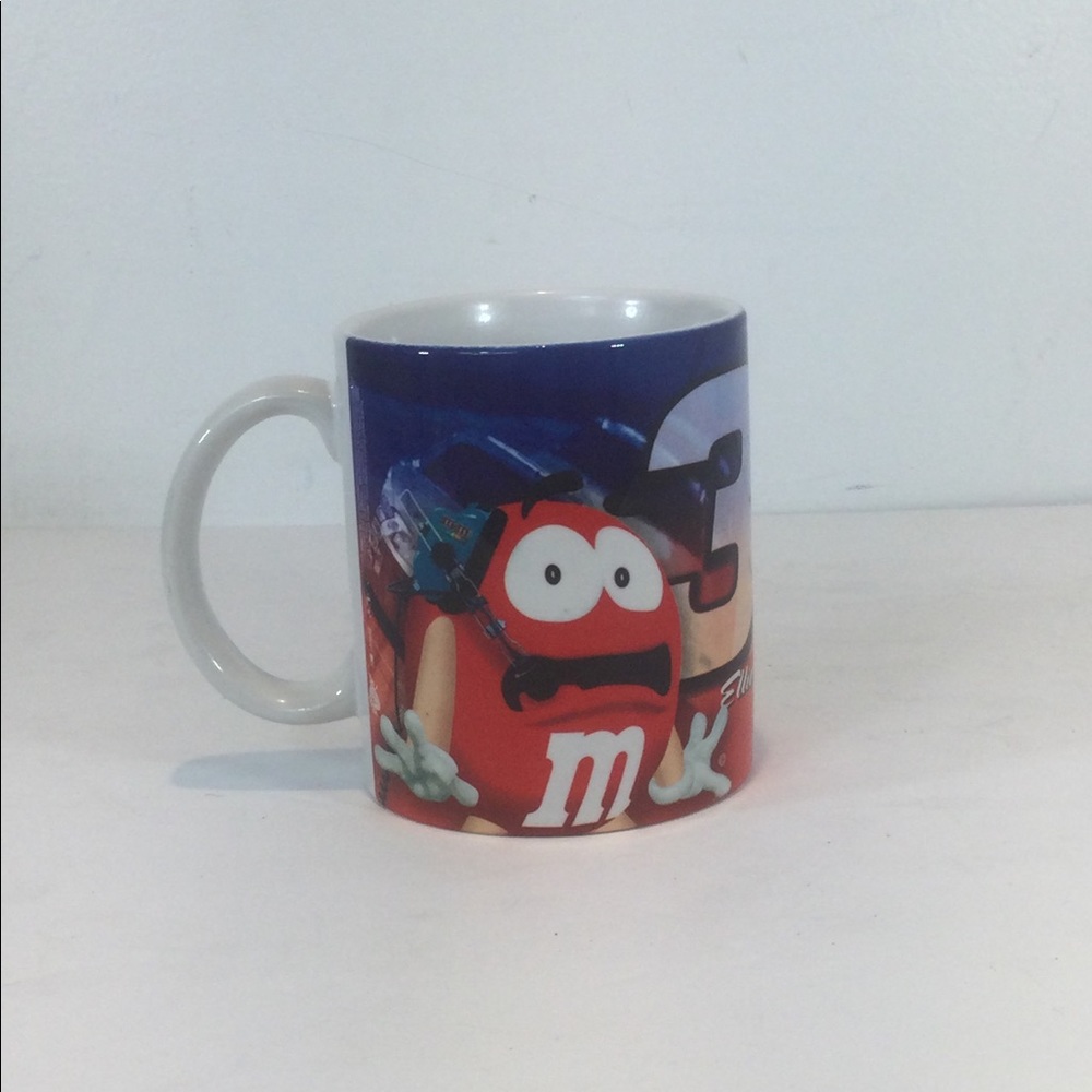 NASCAR ELLIOT SADLER M AND M COFFEE MUG